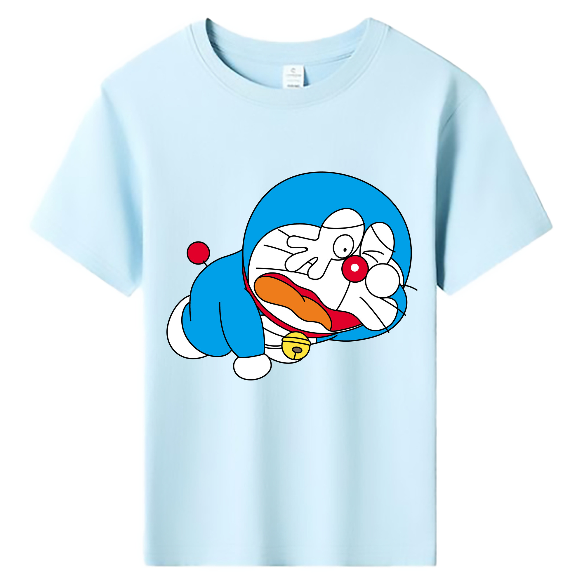 （画像用） ドラえもん Doraemon 綿100％キッズTシャツ（フロントプリント）